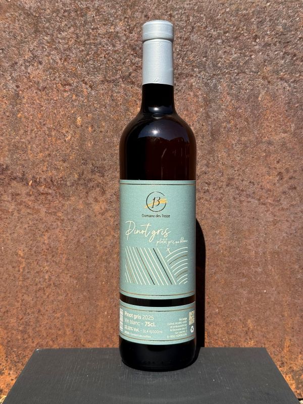Bouteille de Pinot Gris du Domaine des Treize à Hombourg